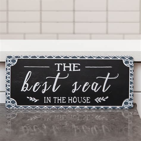 best seat in the house metal sign|Amazon.com: The Best Seat In The House Sign.